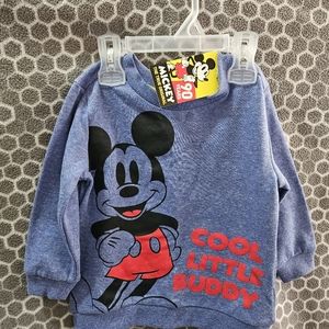Mickey Mouse Sweatshirt Blue